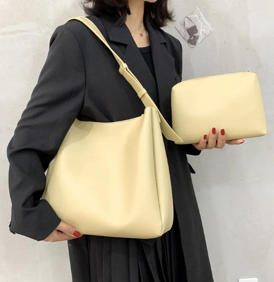 The Riviera Duo Bag | Leather Tote Bag
