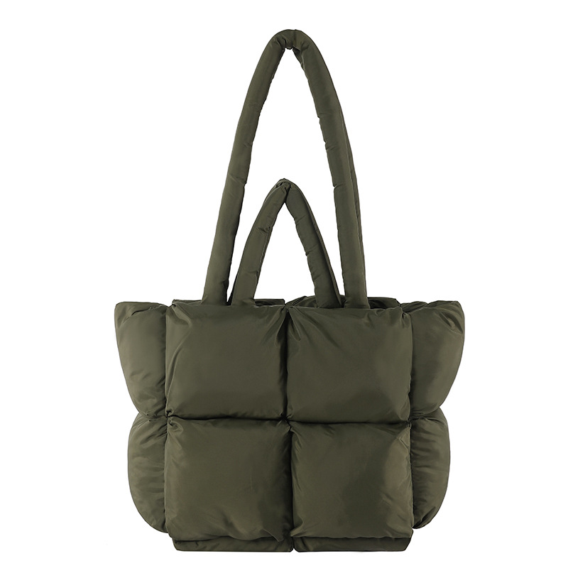 The Aspen Cloud Tote | Quilted Nylon Everyday Carry.