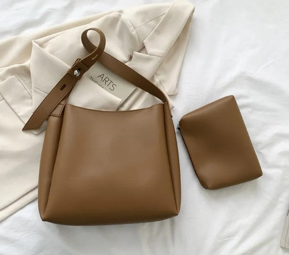 The Riviera Duo Bag | Leather Tote Bag