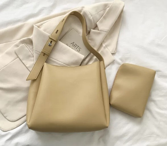 The Riviera Duo Bag | Leather Tote Bag