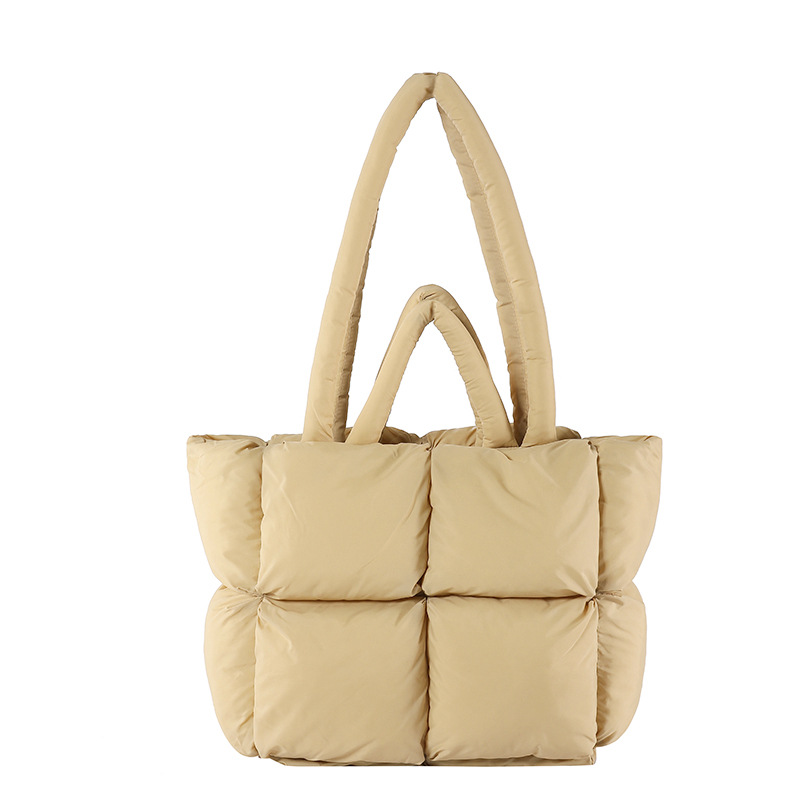The Aspen Cloud Tote | Quilted Nylon Everyday Carry.
